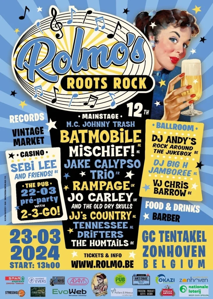 Affiche Rolmo's Roots Rock 2024