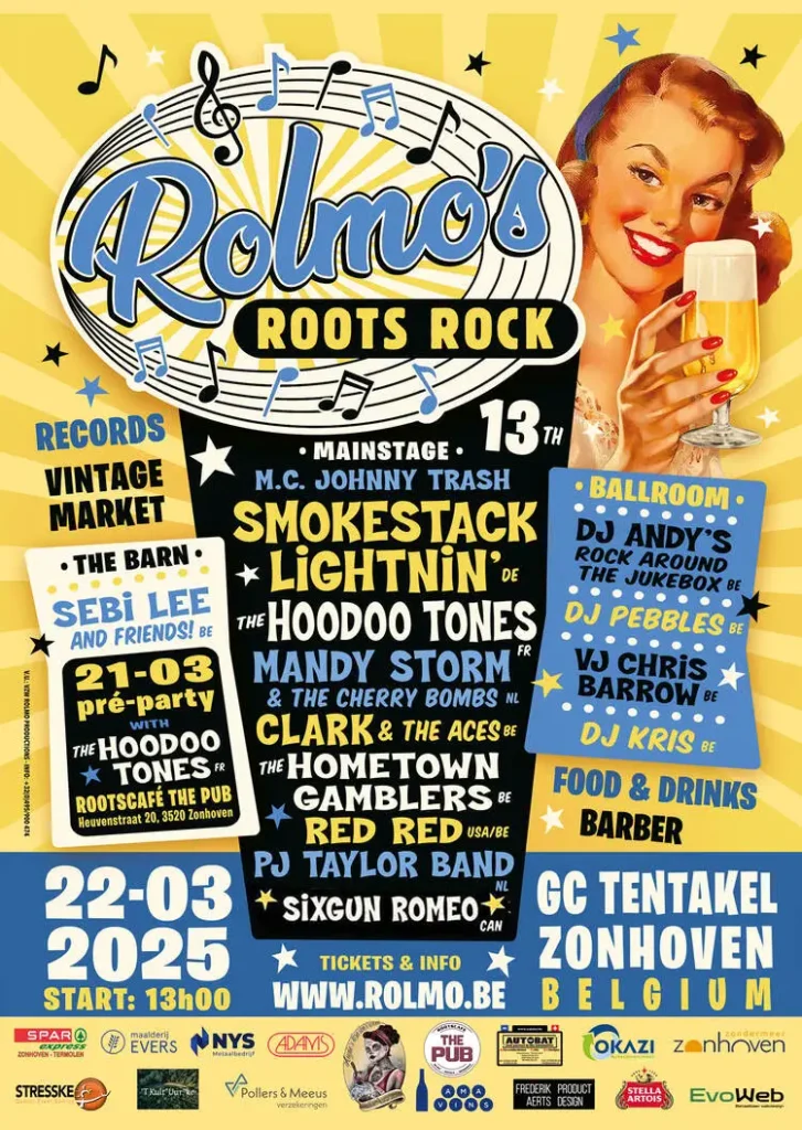 Affiche Rolmo's Roots Rock 2025